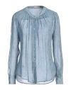 Camicettasnob Woman Shirt Light Blue Size 10 Viscose