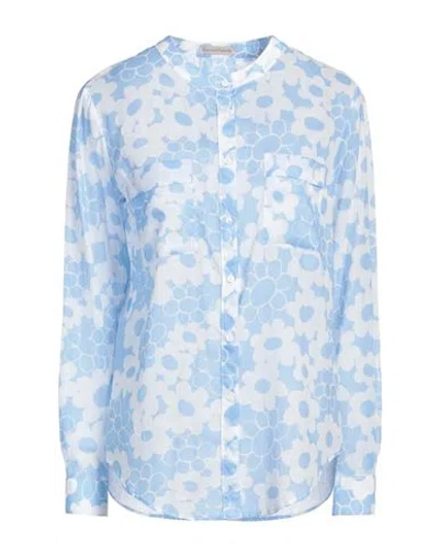Camicettasnob Woman Shirt Light Blue Size 6 Cotton