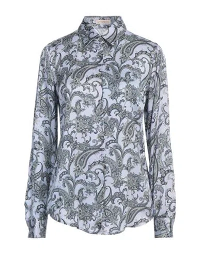 CAMICETTASNOB CAMICETTASNOB WOMAN SHIRT LILAC SIZE 8 VISCOSE