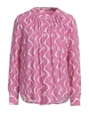 Camicettasnob Woman Shirt Magenta Size 10 Viscose