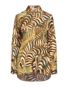 Camicettasnob Woman Shirt Military Green Size 6 Viscose, Elastane In Green