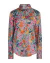 Camicettasnob Woman Shirt Pastel Blue Size 10 Viscose, Elastane