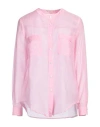 Camicettasnob Woman Shirt Pink Size 8 Cotton, Silk