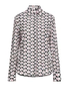 Camicettasnob Woman Shirt Pink Size 8 Viscose In Gray