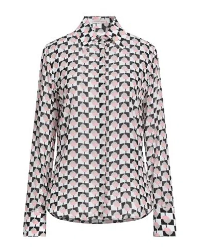 Camicettasnob Woman Shirt Pink Size 8 Viscose In Gray