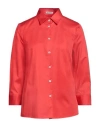 Camicettasnob Woman Shirt Red Size 4 Cotton In Red