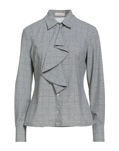 Camicettasnob Woman Shirt Sage Green Size 6 Polyamide, Elastane In Gray