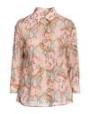 Camicettasnob Woman Shirt Sand Size 12 Cotton In Beige