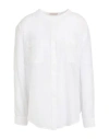 Camicettasnob Woman Shirt White Size 10 Cotton, Silk