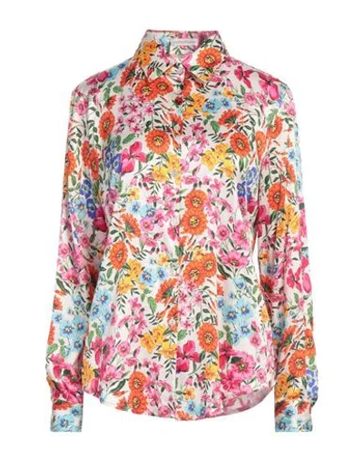 Camicettasnob Woman Shirt White Size 10 Viscose, Elastane
