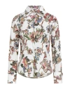 Camicettasnob Woman Shirt White Size 10 Viscose, Silk, Elastane In Multi
