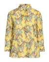 Camicettasnob Woman Shirt Yellow Size 12 Cotton In Yellow