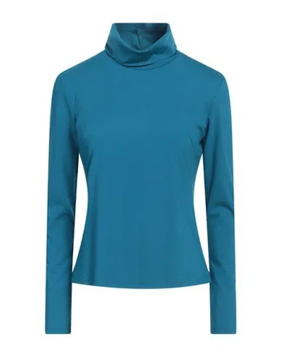 Camicettasnob Woman T-shirt Deep Teal Size 10 Viscose, Polyamide, Elastane In Green