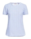 Camicettasnob Woman T-shirt Light Blue Size 8 Polyamide, Elastane
