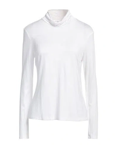Camicettasnob Woman T-shirt White Size 10 Viscose, Elastane