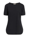 Camicettasnob Woman Top Black Size 10 Polyamide, Elastane In Black