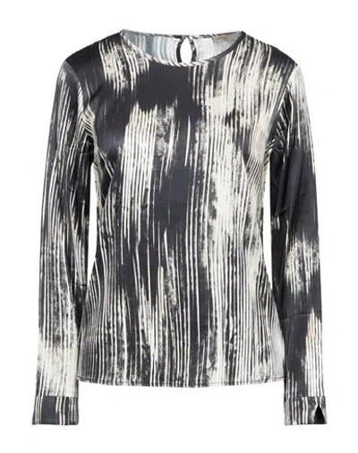 Camicettasnob Woman Top Black Size 6 Viscose, Elastane