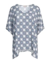 Camicettasnob Woman Top Blue Size 6 Viscose In Blue
