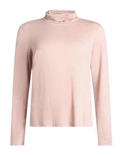 Camicettasnob Woman Top Blush Size 10 Viscose, Lurex, Elastane In Pink