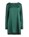 Camicettasnob Woman Top Dark Green Size 10 Viscose, Elastane