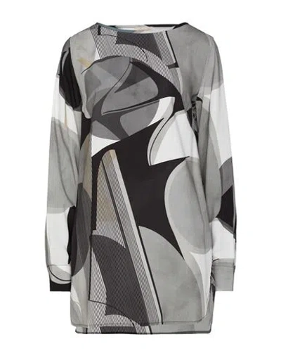 Camicettasnob Woman Blouse Grey Size 14 Viscose
