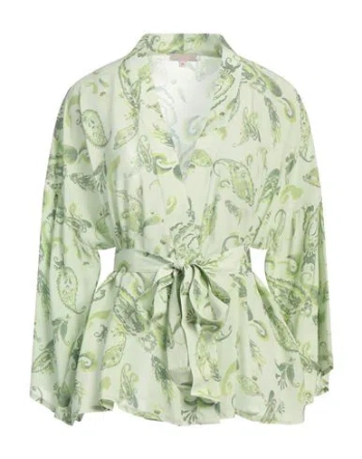 Camicettasnob Woman Top Light Green Size 10 Viscose