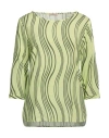 Camicettasnob Woman Blouse Light Green Size 10 Viscose