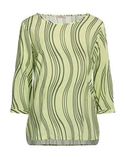 Camicettasnob Woman Blouse Light Green Size 10 Viscose