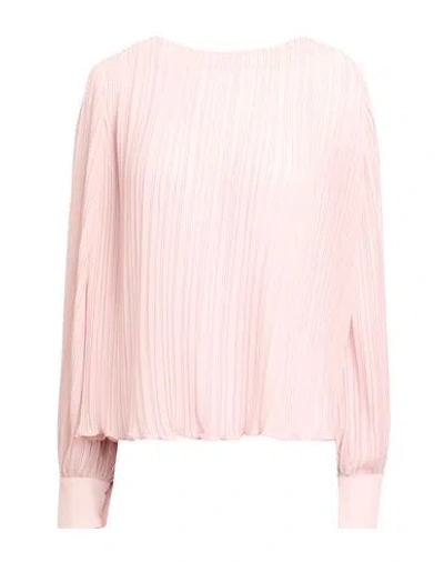Camicettasnob Woman Top Light Pink Size 6 Polyester