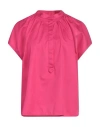 Camicettasnob Woman Top Magenta Size 8 Cotton