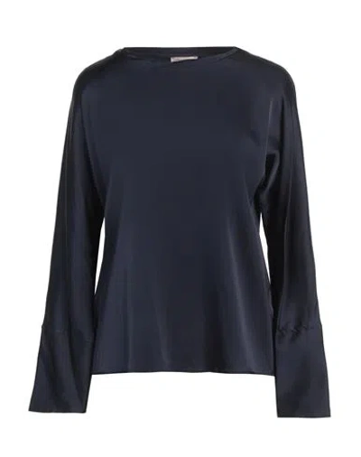 Camicettasnob Woman Top Midnight Blue Size 6 Viscose, Elastane