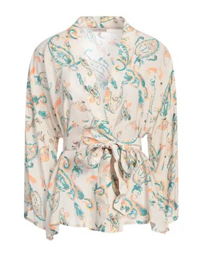 Camicettasnob Woman Top Off White Size 10 Viscose