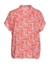 Camicettasnob Woman Blouse Orange Size 4 Cotton In Orange