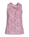 Camicettasnob Woman Top Pink Size 10 Cotton