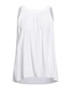 Camicettasnob Woman Top White Size 10 Viscose In White