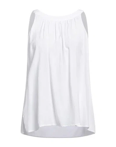Camicettasnob Woman Top White Size 10 Viscose
