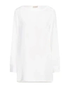 Camicettasnob Woman Top White Size 8 Silk