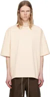 Camiel Fortgens Beige Big T-shirt In Off-white