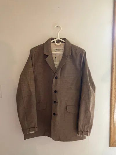 Pre-owned Camiel Fortgens Casual Suit Jacket In Brown