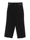 Camiel Fortgens Distressed-effect Tailored Trousers In Brown