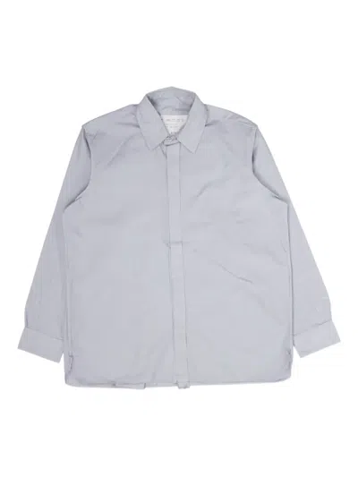 Camiel Fortgens Inside-out Shirt In Gray