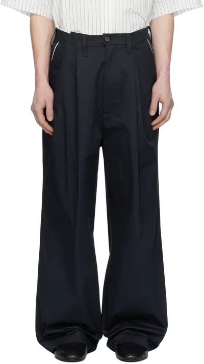 Camiel Fortgens Navy Suit Trousers