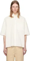 Camiel Fortgens Off-white Boxy Shirt In Off White