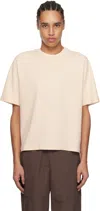 Camiel Fortgens Off-white Normal 1/1 Rib T-shirt In Off-white - 1/1 Rib