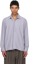 Camiel Fortgens Purple Folded Shirt In Purple