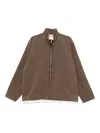 Camiel Fortgens Wool Drawstring Jacket In Brown