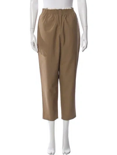 Pre-owned Camiel Fortgens Wool Wide Leg Pants In Neutral
