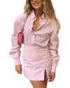 Camila Blanco 2pc Shirt & Skirt Set In Multi