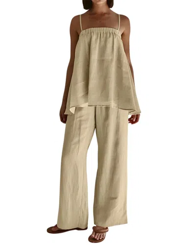 CAMILA BLANCO 2PC TOP & PANT SET