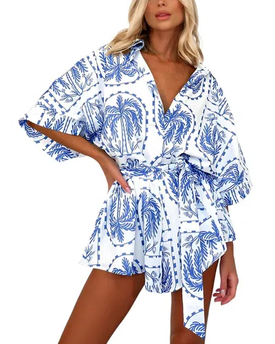 Camila Blanco Jumpsuit In Blue